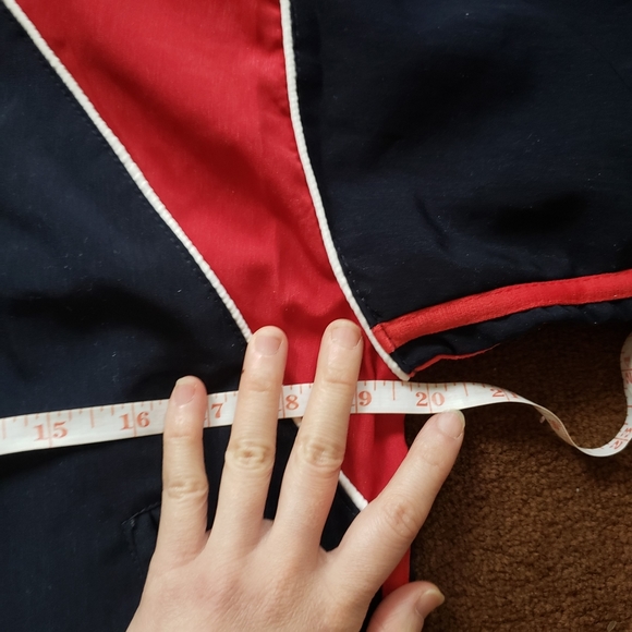 Retro Vintage Unisex Nike Jacket Embroidered Swoosh Stripes - Picture 9 of 13